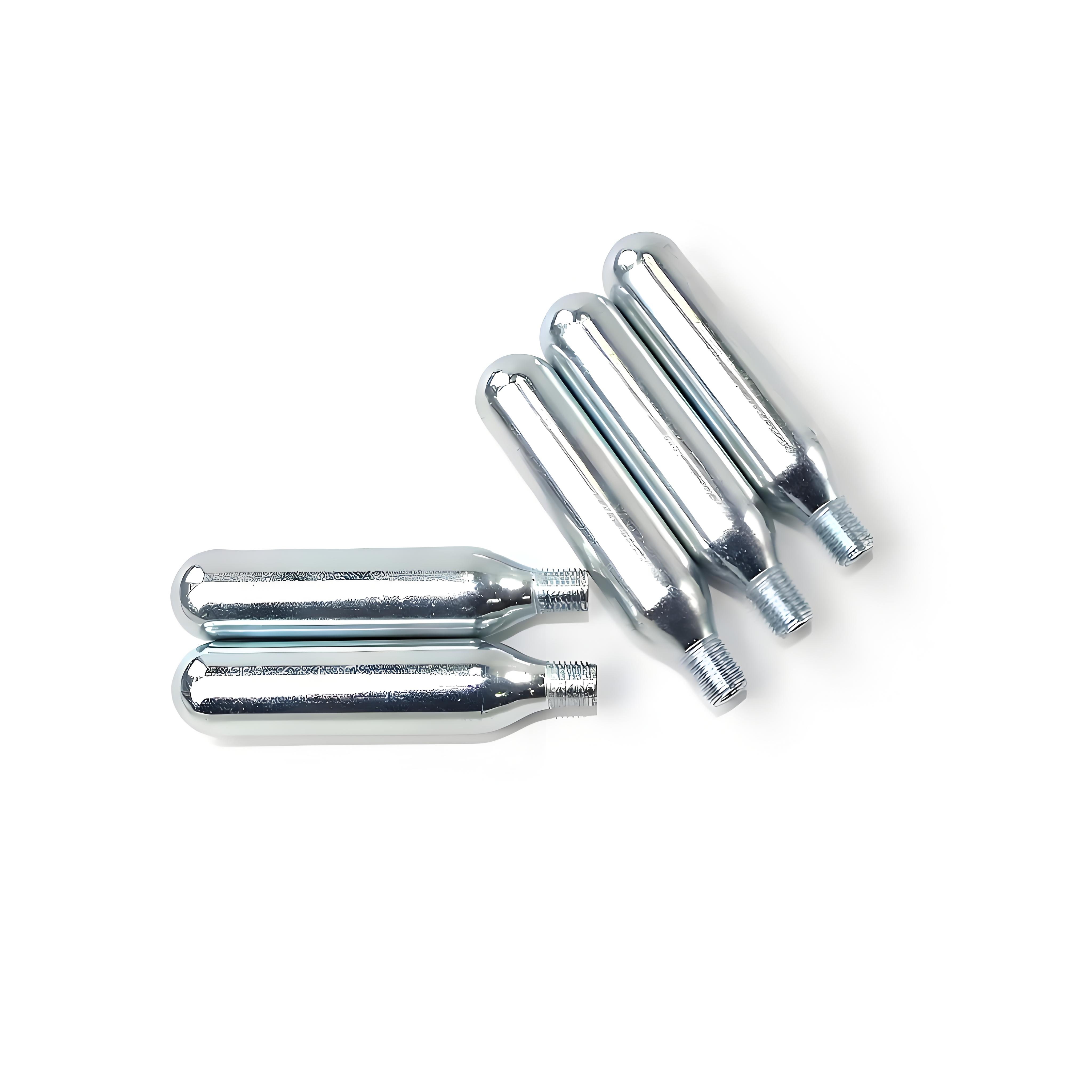 12g  Unthreaded CO2 Gas Cartridge Used for Life Jacket＆Airpower Sports＆Outdoor Sports