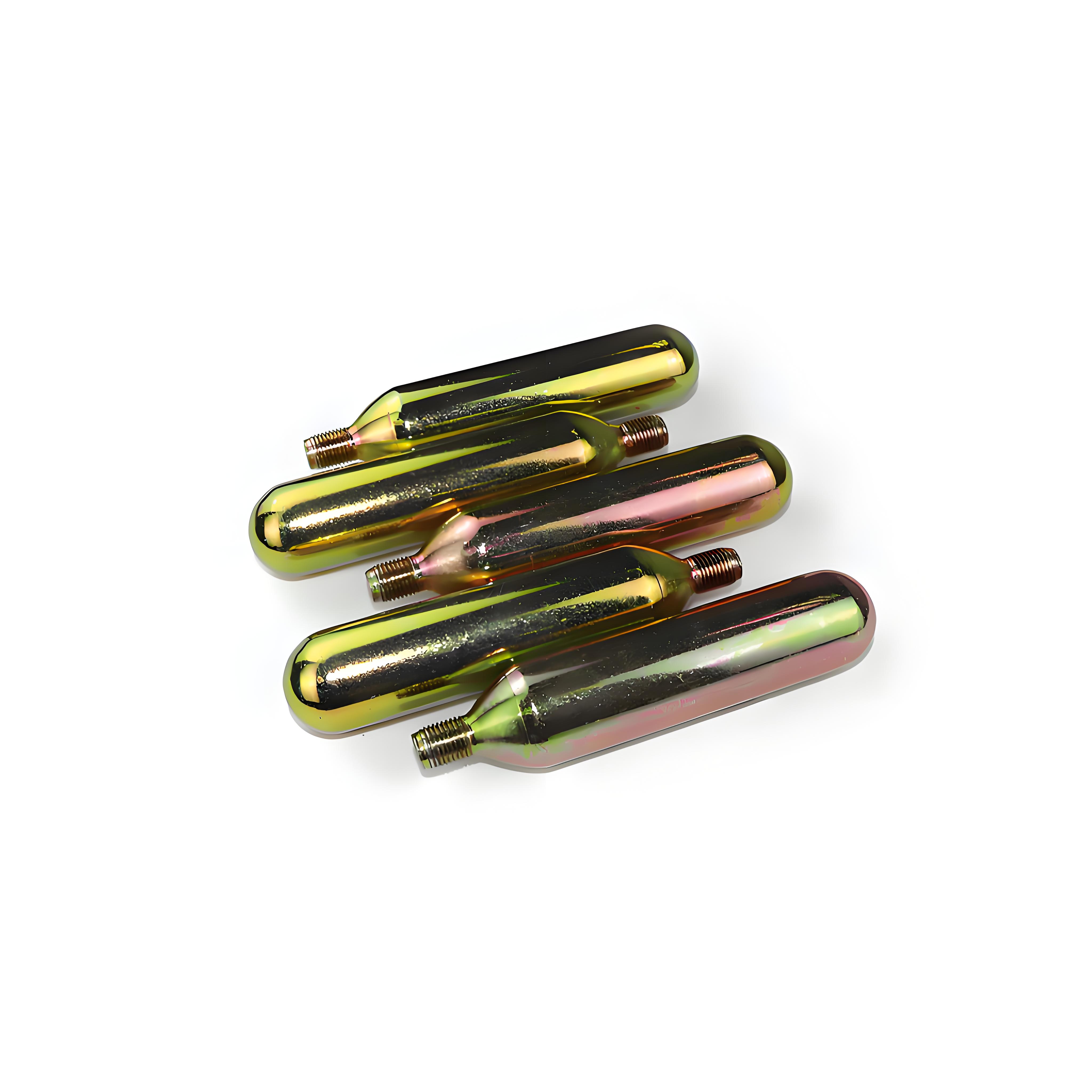 45g Threaded 1/2-20UNF or 5/8-18UNFCO2 Gas Cartridge Used for Life Preserver & Horse Riding Vest