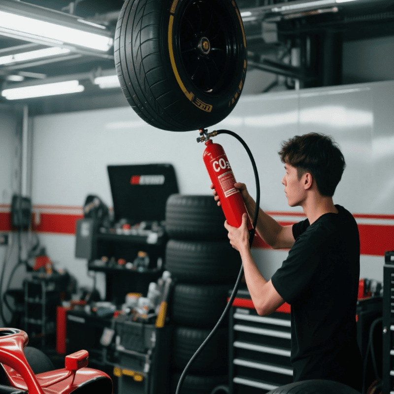 Inflated Tire