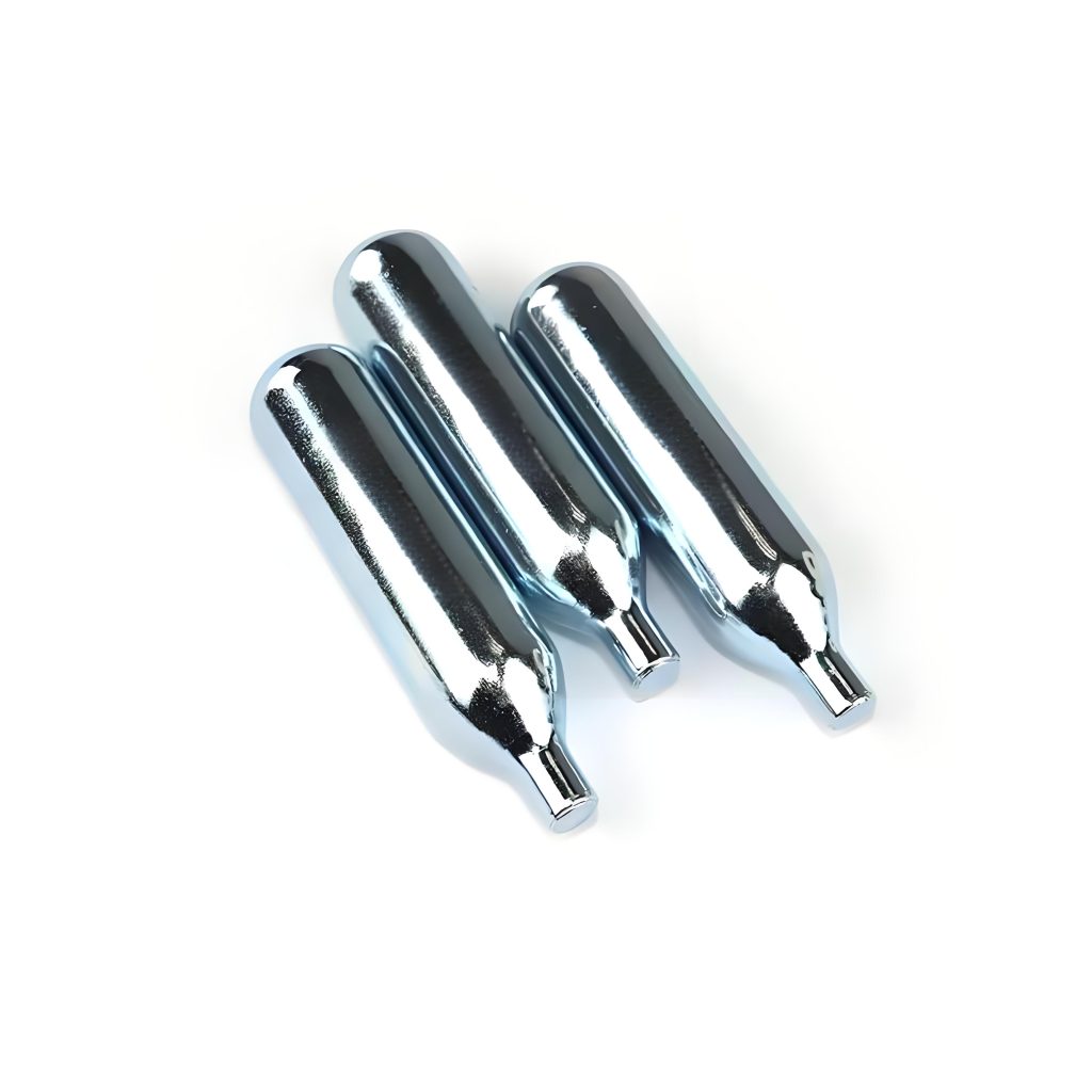 Populargas 16g CO2 cylinder – threaded high-pressure cartridge